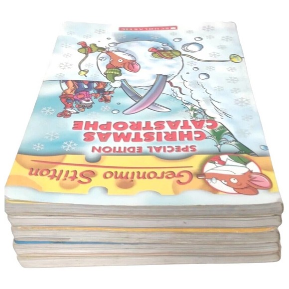 Geronimo Stilton Books Lot Of 5 Childrens Entertainment Family Fun - Picture 11 of 11